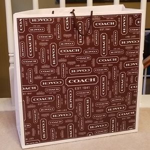 Coach Gift Bag (Brown)